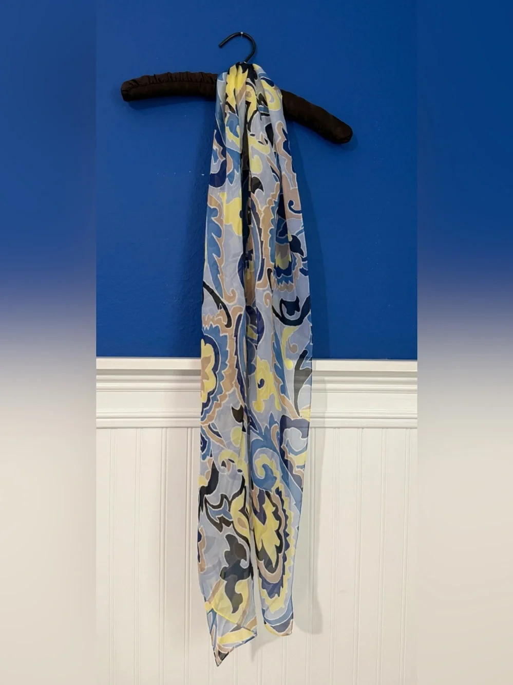 Anne Klein silk scarf